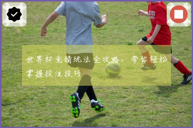 世界杯竞猜玩法全攻略，带你轻松掌握投注技巧